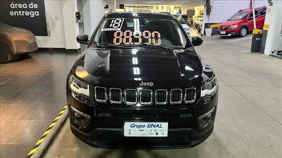 JEEP COMPASS 2.0 16V FLEX LONGITUDE AUTOMÁTICO JEEP COMPASS 2.0 16V FLEX LONGITUDE AUTOMÁTICO